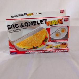 NEW Emson Microwave Omelette and Egg Cooker